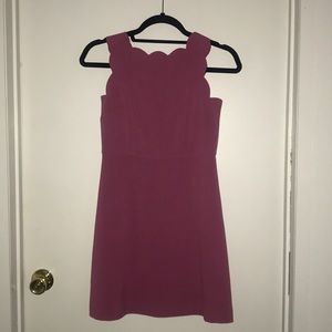Scalloped Hem LOFT Dress